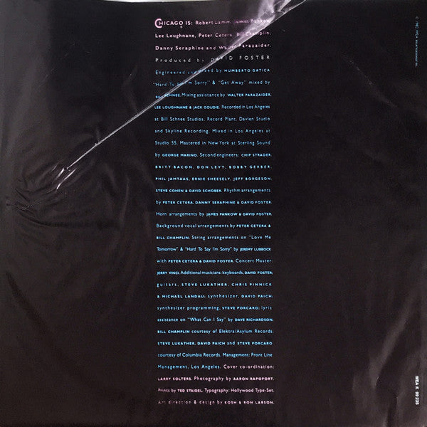 Chicago (2) : Chicago 16 (LP, Album)