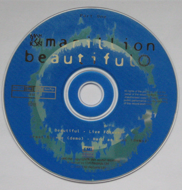 Marillion : Beautiful (CD, Single, CD1)