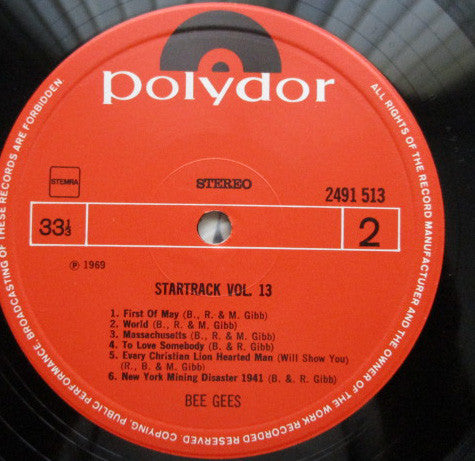 Bee Gees : Startrack Vol.13 (LP, Comp, RE)