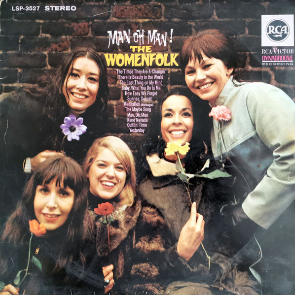 The Womenfolk : Man Oh Man! (LP, Album)