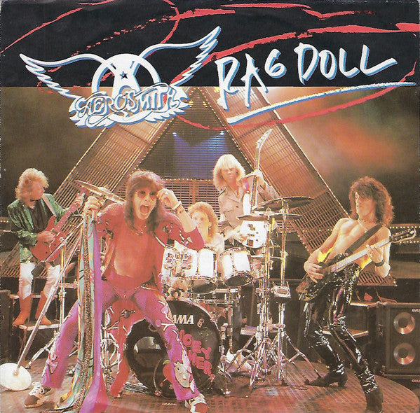 Aerosmith : Rag Doll (7", Single, 2nd)