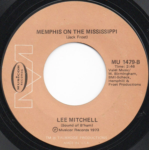 Lee Mitchell : You And You Alone (7", Styrene)