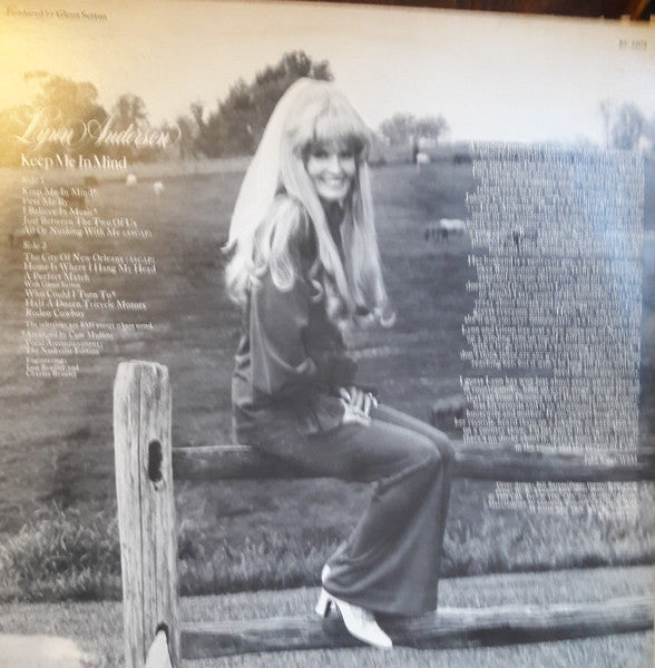 Lynn Anderson : Keep Me In Mind (LP, Album, San)