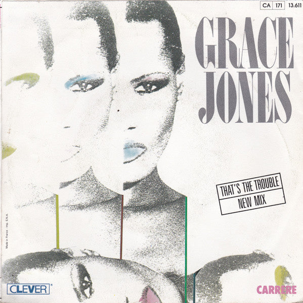 Grace Jones : That's The Trouble (New Mix) (7", Single)