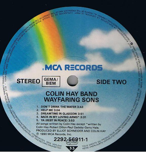 Colin Hay Band : Wayfaring Sons (LP, Album)