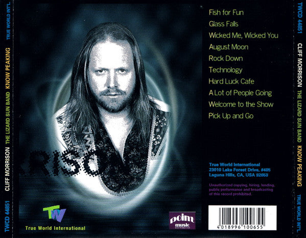 Cliff Morrison / The Lizard Sun Band : Know Peaking (CD, Album)