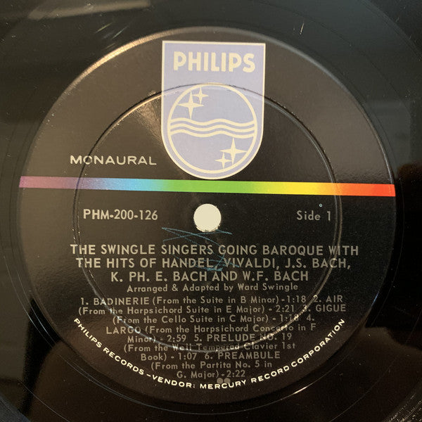 Les Swingle Singers : Going Baroque (LP, Mono)