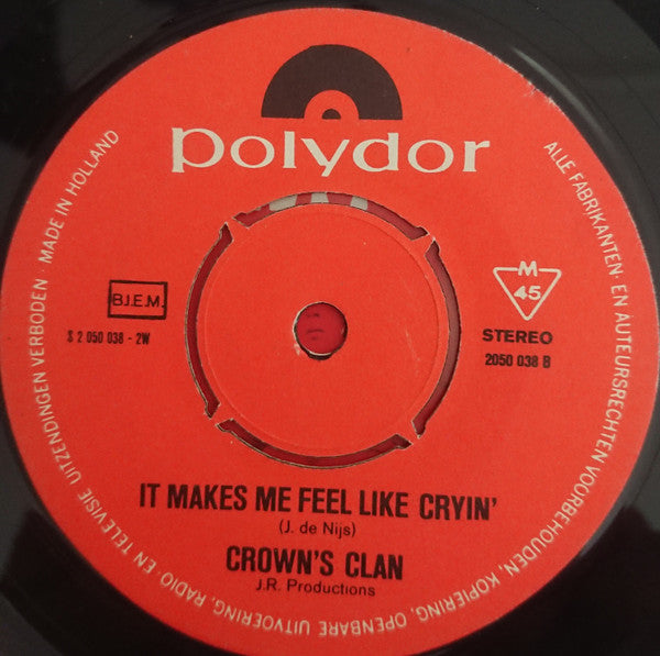 Crown's Clan : No Place For Our Minds (7", Single, 4P )
