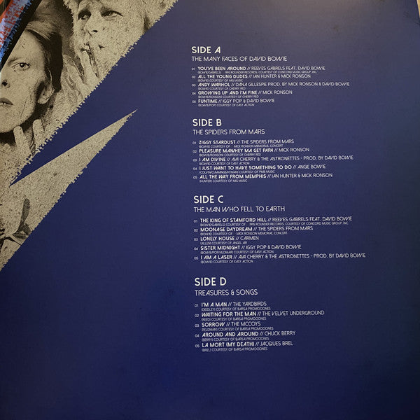 Various : The Many Faces Of David Bowie - A Journey Through The Inner World Of David Bowie (LP, Comp, Red + LP, Comp, Blu + Ltd, RE, Gat)