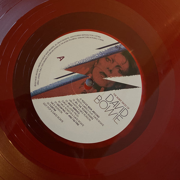 Various : The Many Faces Of David Bowie - A Journey Through The Inner World Of David Bowie (LP, Comp, Red + LP, Comp, Blu + Ltd, RE, Gat)