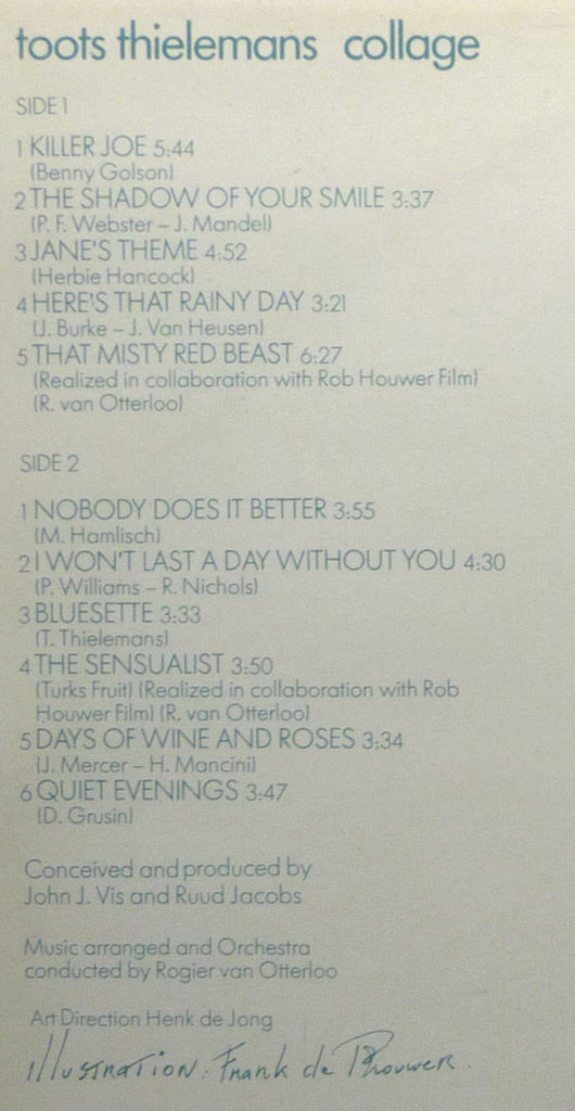 Toots Thielemans : Collage (LP, Comp)
