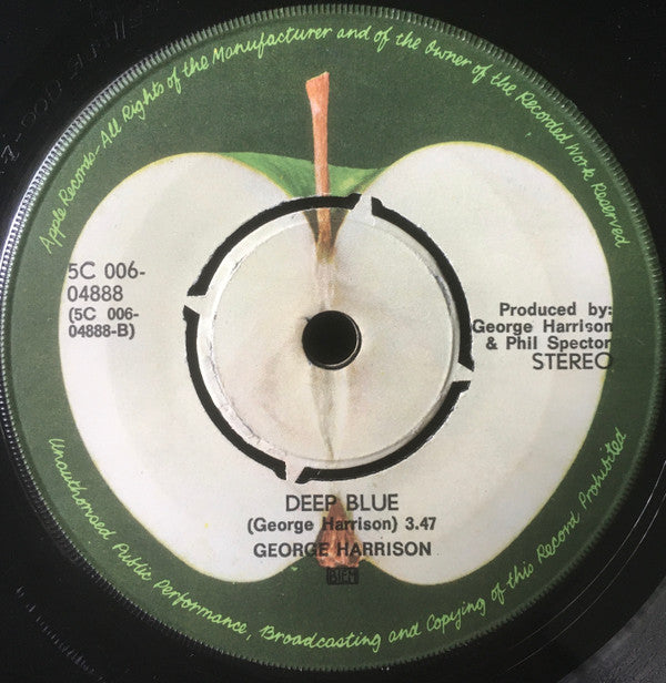 George Harrison : Bangle-Desh (7", Single)