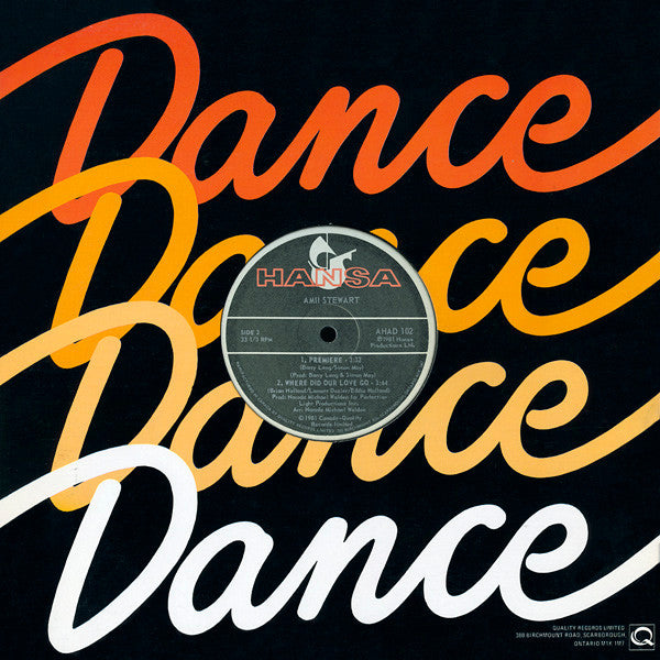 Amii Stewart : Where Did Our Love Go (12")