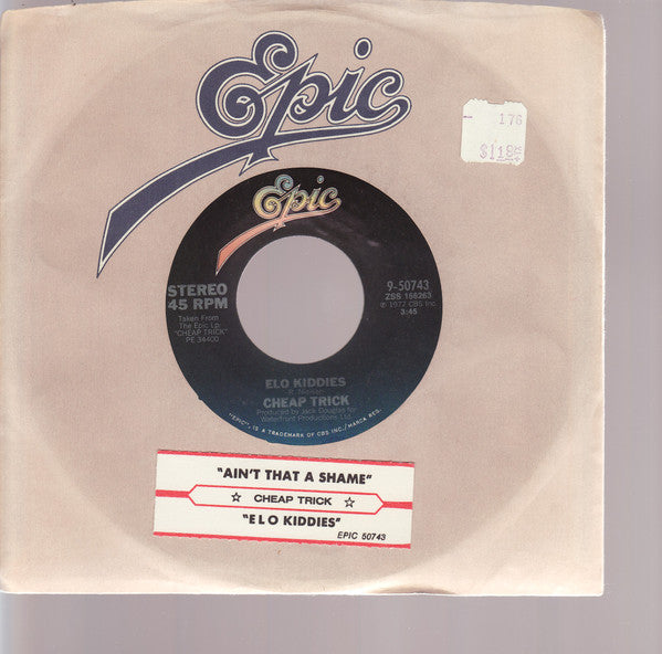 Cheap Trick : Ain't That A Shame (7", Single, Styrene, Ter)