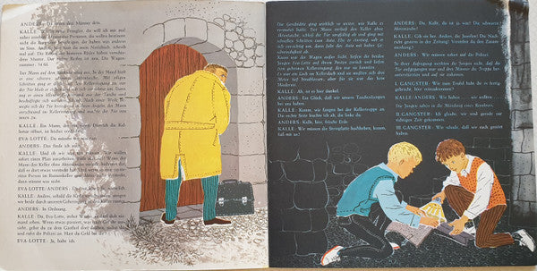 Astrid Lindgren : Kalle Blomquist Der Meisterdetektiv (7", Mono, RE, Clu)