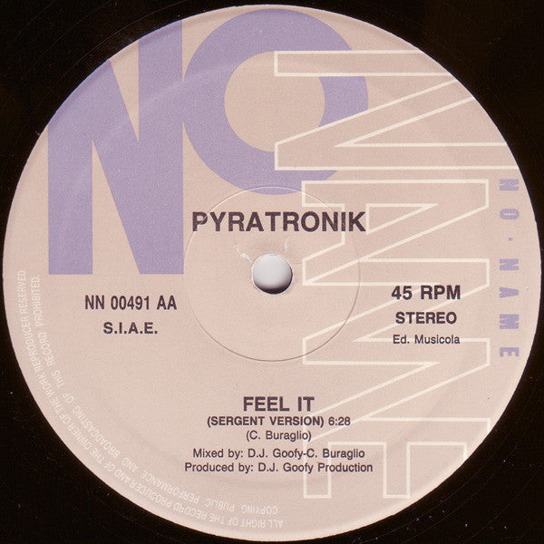 Pyratronik : Feel It (12")