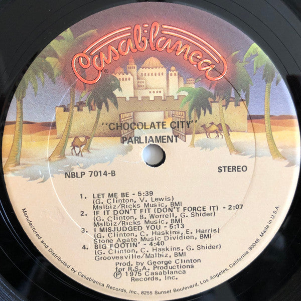 Parliament : Chocolate City (LP, Album)