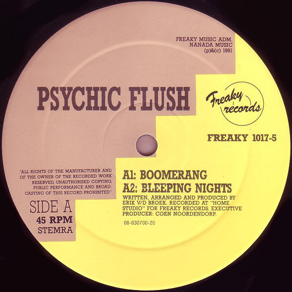 Psychic Flush : Boomerang (12")