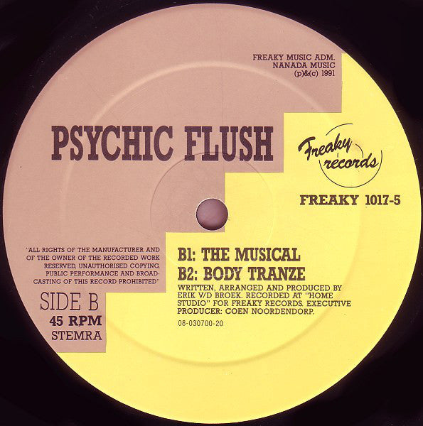 Psychic Flush : Boomerang (12")