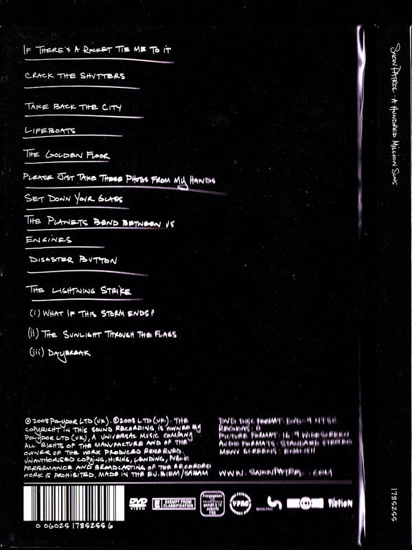 Snow Patrol : A Hundred Million Suns (CD, Album + DVD-V, NTSC, DVD)