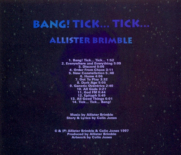 Allister Brimble : Bang! Tick... Tick... (CD, Album)