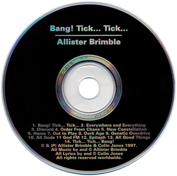 Allister Brimble : Bang! Tick... Tick... (CD, Album)