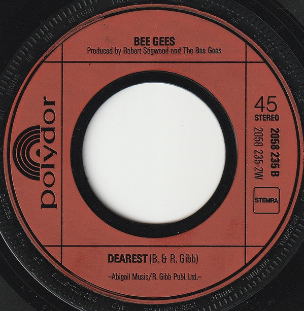 Bee Gees : Israel  (7", Single)