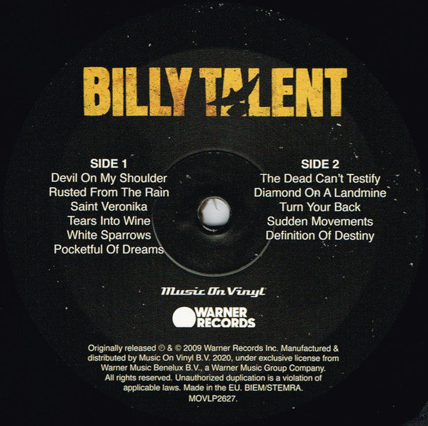 Billy Talent : Billy Talent III (LP, Album, RE)