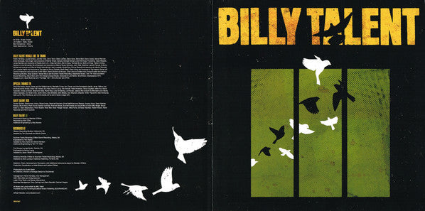 Billy Talent : Billy Talent III (LP, Album, RE)