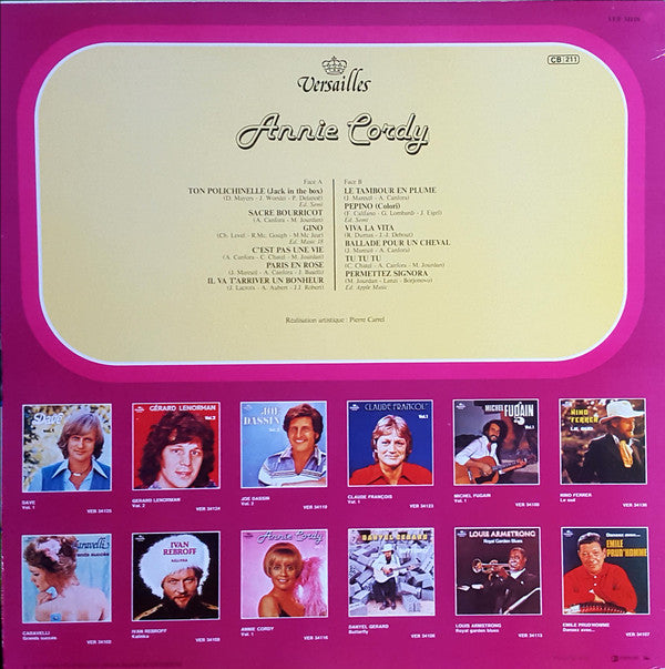 Annie Cordy : Annie Cordy Vol. 1 (LP, Comp, RE)