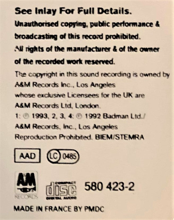 Bryan Adams : Please Forgive Me (CD, Single)