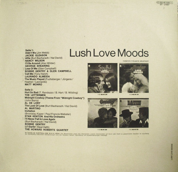 Various : Lush Love Moods (LP, Comp)