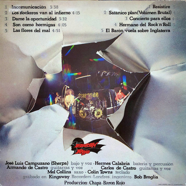 Barón Rojo : Volumen Brutal (LP, Album)