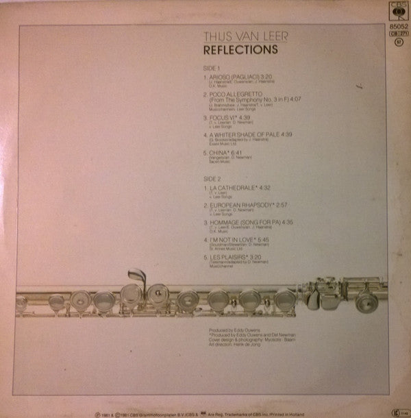 Thijs van Leer : Reflections (LP, Album)