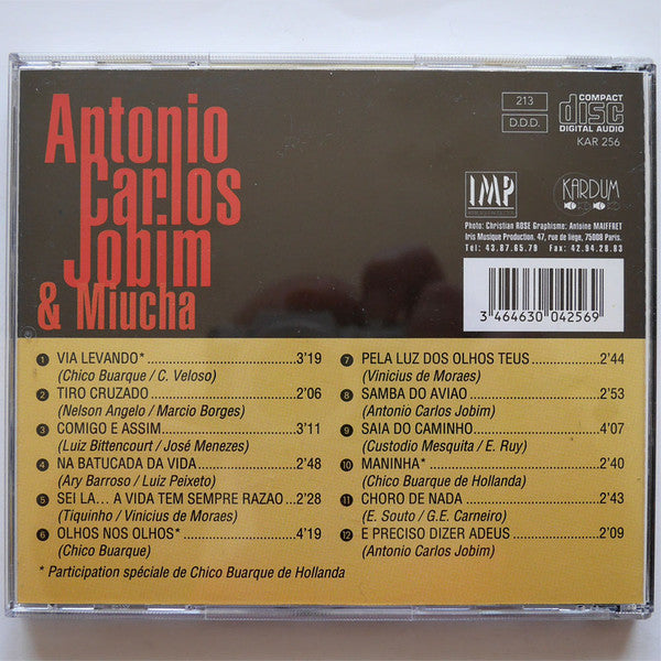 Antonio Carlos Jobim & Miucha : Antonio Carlos Jobim & Miucha (CD, Album, RE)