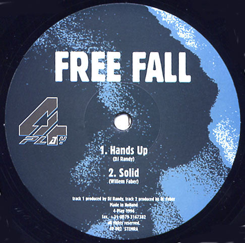 Free Fall (6) : Inside A Rainbow (12")