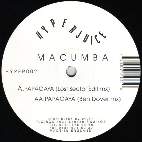 Macumba : Papagaya (12")