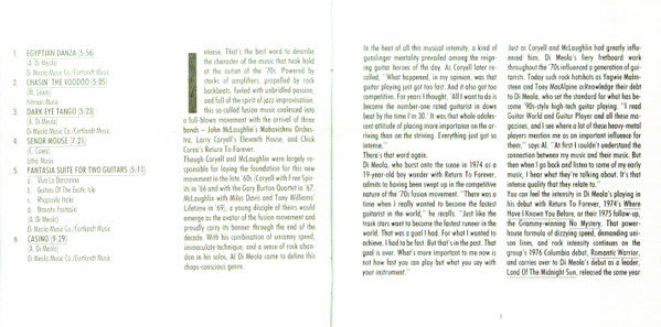 Al Di Meola : Casino (CD, Album, RE, RM)