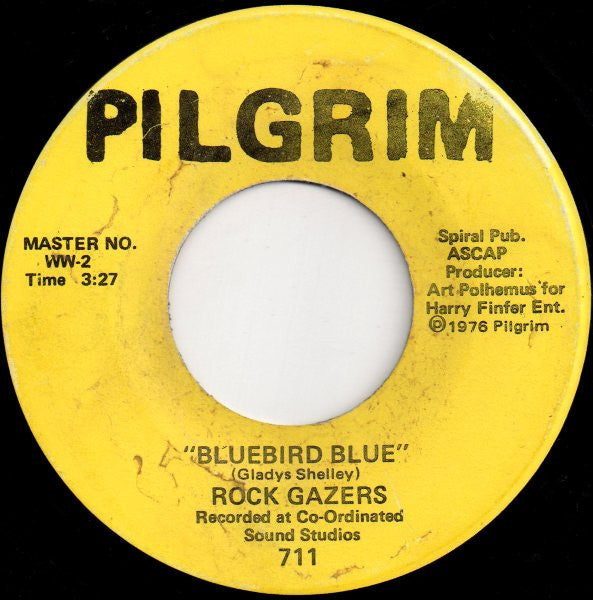 Rock Gazers : Wet Weekend / Bluebird Blue (7")