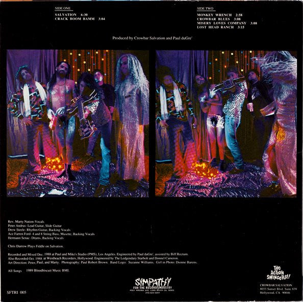 Crowbar Salvation : Kiss The Brain (12", MiniAlbum)