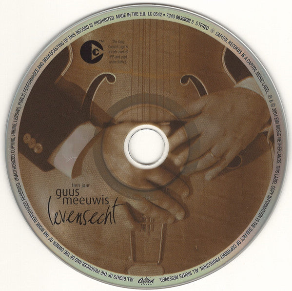Guus Meeuwis : Tien Jaar Levensecht (CD, Comp, Copy Prot.)