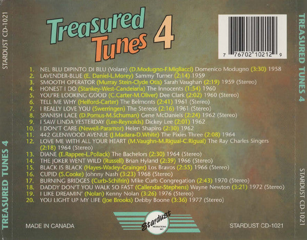 Various : Treasured Tunes 4 (CD, Comp)