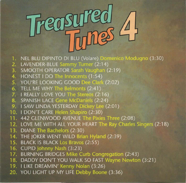 Various : Treasured Tunes 4 (CD, Comp)
