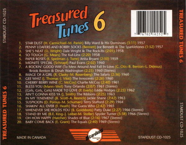 Various : Treasured Tunes 6 (CD, Comp)