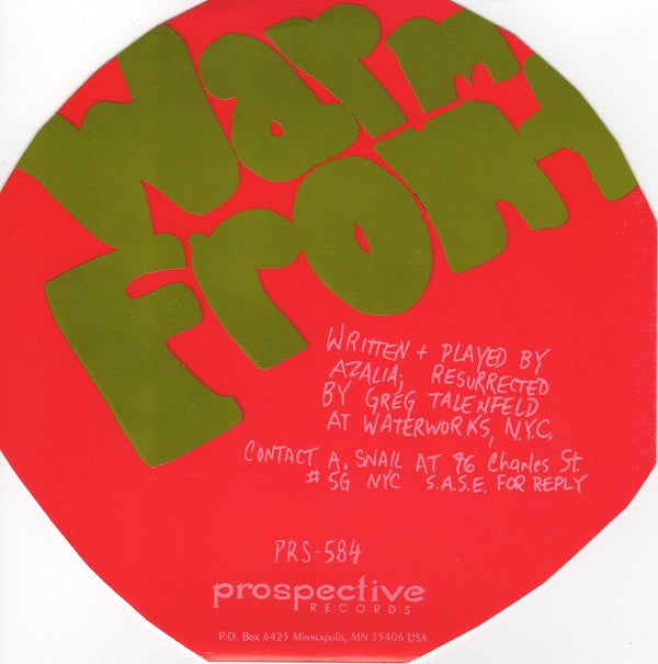 Azalia Snail : Into Your World / Warm Front (7", Single)