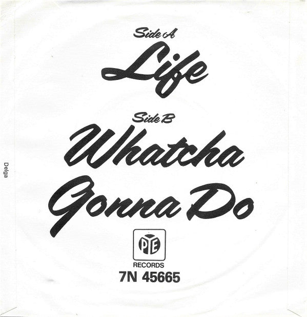 Jimmy James (2) : Life (7", Single)