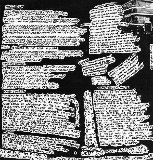 Disorder (3) : Perdition EP (12", EP)