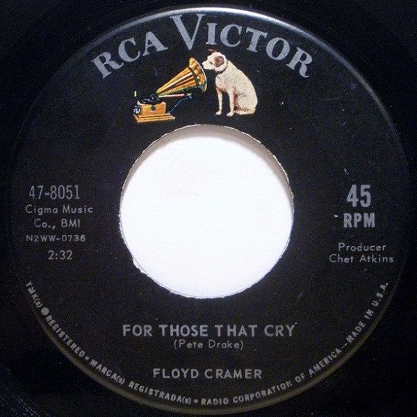 Floyd Cramer : Hot Pepper / For Those That Cry (7", Single, Roc)