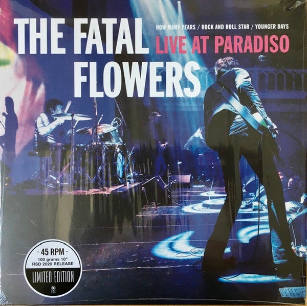The Fatal Flowers : Live At Paradiso (10", EP, RSD, Ltd, Num, 100)