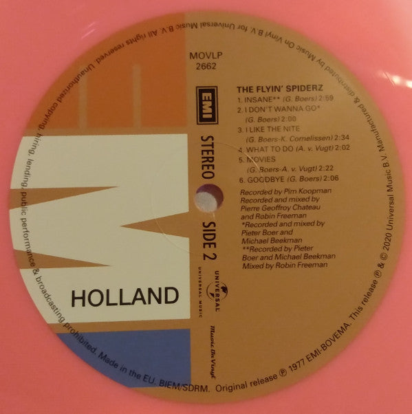 Flyin' Spiderz : The Flyin' Spiderz (LP, Album, RSD, Ltd, Num, RE, Pin)